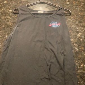 AM Vans Black Muscle Shirt
